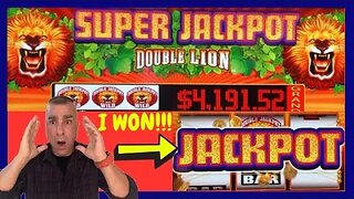 💥Double Lion Super Jackpot At Golden Nugget💥