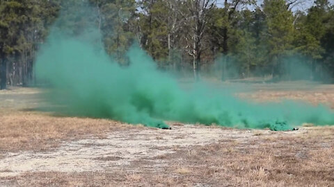 ‘Patriot’ Soldiers Conduct Pyro, Smoke Grenade Training B-roll