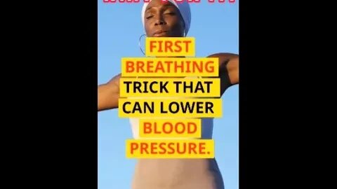 TRY This DIAPHRAGMATIC BREATHING TRICK For Your BLOOD PRESSURE! #shorts
