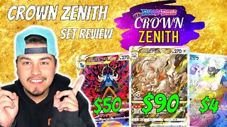 Crown Zenith BIGGEST CHASE CARDS And Set Review