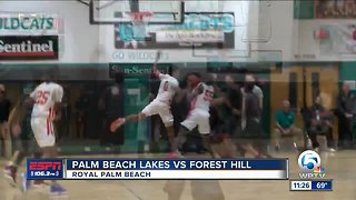 Forest Hill basketball wins district