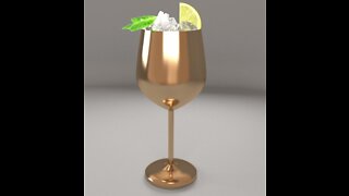 Cocktail Cup 3d Model