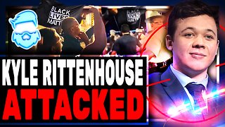 Kyle Rittenhouse Chased By INSANE Mob At Charlie Kirk Speaking Event!