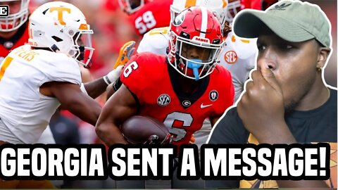 #1 Tennessee at #3 Georgia | 2022 College Football Highlights Reaction