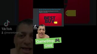 GameStop - GME Best Buy will Stop selling games.