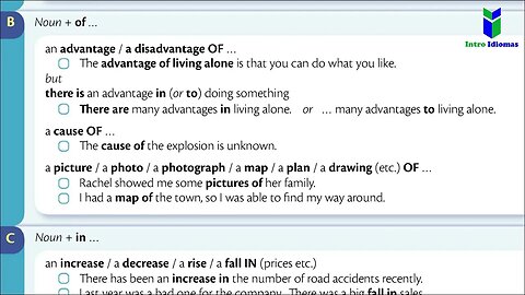 129 - Noun + preposition reason of, cause of etc. - ENGLISH GRAMMAR IN USE - Unit 129 - Intermediate