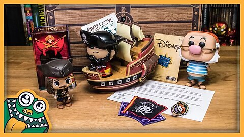 Disney Treasures - Pirates Cove - April 2017 - Unboxing and Overview