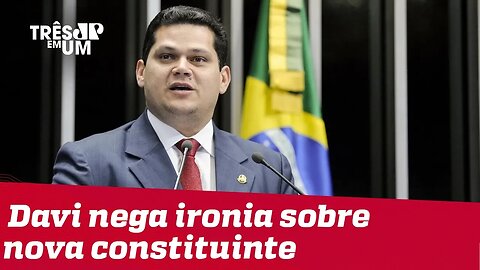 Prisão em 2ª instância: presidente do Senado propõe nova Constituinte