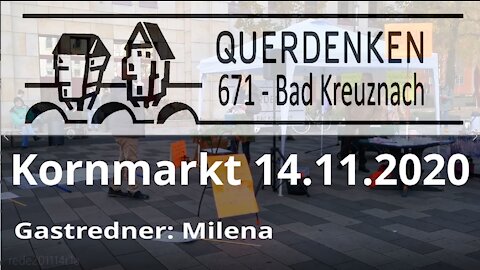 Milena 14.11.2020 Querdenken Bad Kreuznach