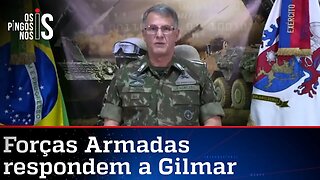 A resposta do Exército ao ministro Gilmar Mendes