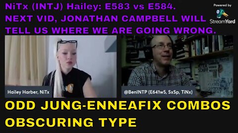 Hailey Harber Grills Ben: Enneagram 3, 4, 5, 8, Keirsey NT, Odd Combos in Typology, Hailey's 4 Fix