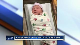 Cassandra Duvall gives birth to baby boy