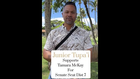 Tamara McKay for Hawaii Senate District 7 Maui