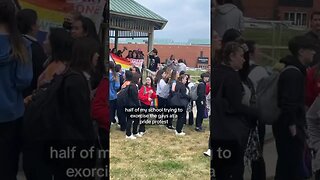 Group Of Kids Exorcise Gay Pride protest! #WGod