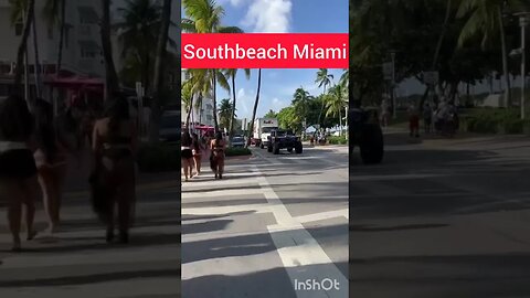 Different flavors on miami beach ocean drive #shorts #beach