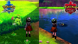 Brilliant/Shiny Pokemon & Fish Chaining in Pokemon Sword & Shield