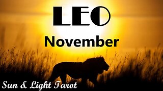 Leo A Missed Opportunity Comes Back Around Whether It's Love or Career🤩 November 2023 Tarot Reading