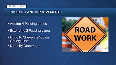 New passing lanes coming on eastern plains