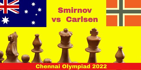 Carlsen's King Was On The Run In The Round 6 | Smirnov vs Carlsen: Chennai Chess Olympiad 2022