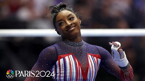 Simone Biles- the GOAT secures her third Olympic bid with SPECTACULAR Trials all-around - NBC Sports