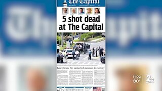 Capital Gazette memorial unveiled Monday