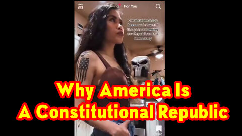 Why America Is A Constitutional Republic