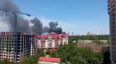 Shelling of Donetsk People’s Republic by the Ukrainian Army in June 2022