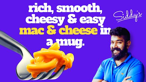 How to make the best and fastest Mac & Cheese ever! - Siddy's Kitchen