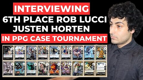 One Piece Card Game: Interview with Top 16 - 6th Place Rob Lucci from July 9th PPG Case Tournament