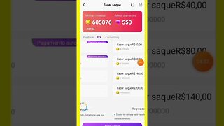 APP PARA GANHAR DINHEIRO via PIX JOGANDO NO CELULAR #shorts
