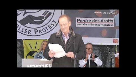 Philipp Kruse - Stiller Protestmarsch 22.05.2021 - Neuchâtel/Neuenburg NE