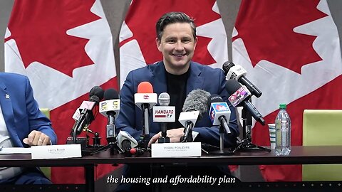Poilievre speaks on affordability of Canadian housing and cost of Bureaucracy