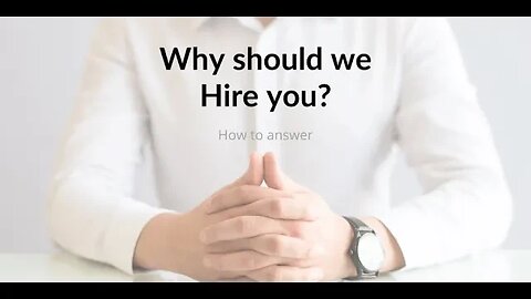 How to answer | #Why should we hire you?