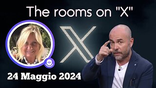 🔴 The Rooms on X - Nella stanza di Patrizia Rametta su X, intervista a Fabio Dragoni (24.05.2024).