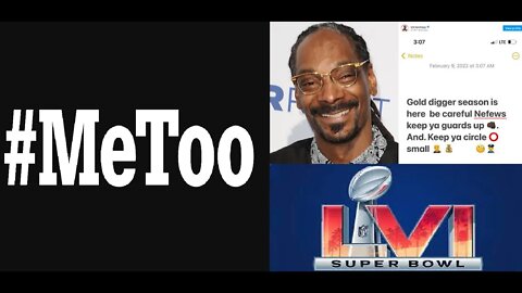 SNOOP DOGG Getting MeToo'ed Right Before Superbowl Show - Says It's Gold Digger Season #shorts