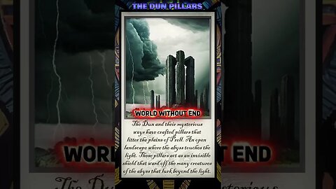 The Dun Pillars: Location Bio - Original Dark Fantasy/Sci-Fi RPG World #short Lore video