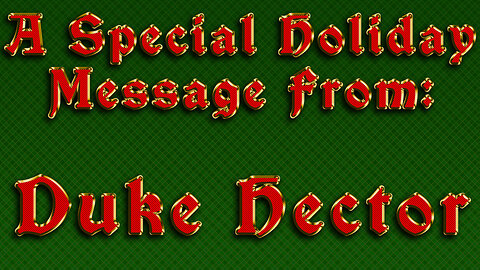 A Special Holiday 2023 Message