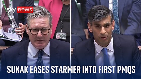PMQs: Sunak holds back on Starmer in awkward exchanges as roles are reversed
