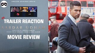 Sardar Udham (Udham Singh) trailer reaction and movie review. Starring Vicky Kaushal