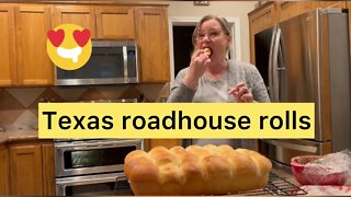 Texas Road house roll's and Honey cinnamon#TexasRoadhouseRolls