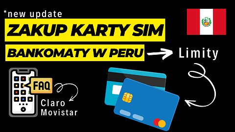 NEW UPDATE ⏐PROBLEMy w zakupem karty SIM📲, limity i opłaty w peruwiańskich bankomatach👎⏐Peru🇵🇪w 2023
