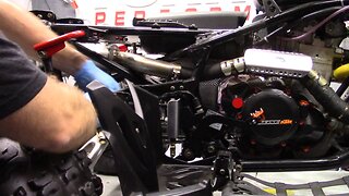 Polaris Outlaw IRS 500/525 Rear Brake Master Cylinder,Brake Caliper and Rear Brake Line Install