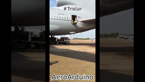 Funniest Escape Slide Tristar Royal Air Force #Avaition #Fly #AeroArduino