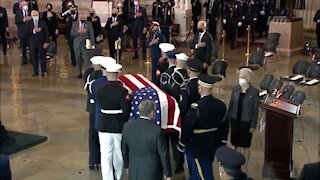 Biden Pays Tribute to Fallen Capitol Officer