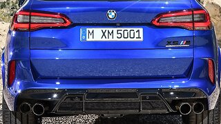New 625 HP BMW X5 M Competition F95 X6 M Competition presented! 290 km/h limiter! [4k]