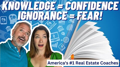 Agents: KNOWLEDGE = Confidence, Ignorance = FEAR!