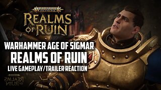 NEW WARHAMMER| Real Time Strategy! Age of Sigmar: Realms of Ruin | Showcase Reaction