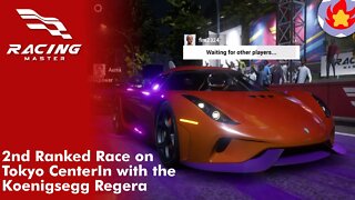 2nd Ranked Race on Tokyo CenterIn with the Koenigsegg Regera | Racing Master