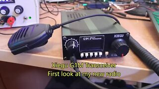 Xiegu G1M - HF QRP transceiver first look