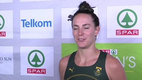 SOUTH AFRICA - Cape Town - SPAR Challenge Netball Series - England vs South Arica post match 1 interviews (Video) (KvB)